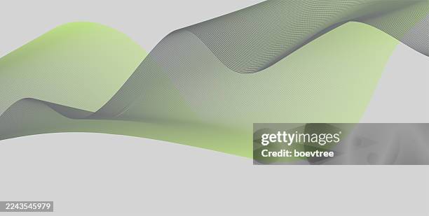 fluidity gradient line technology background - byte stock illustrations