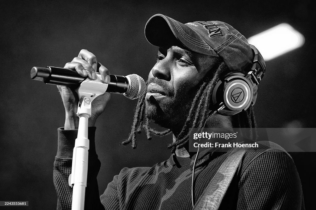 Blood Onrange Rapper American singer Devonte Hynes aka Blood Orange performs live on stage ...