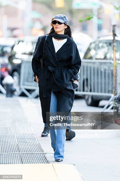 Kendall Jenner is seen in SoHo on October 27, 2025 in New York City.