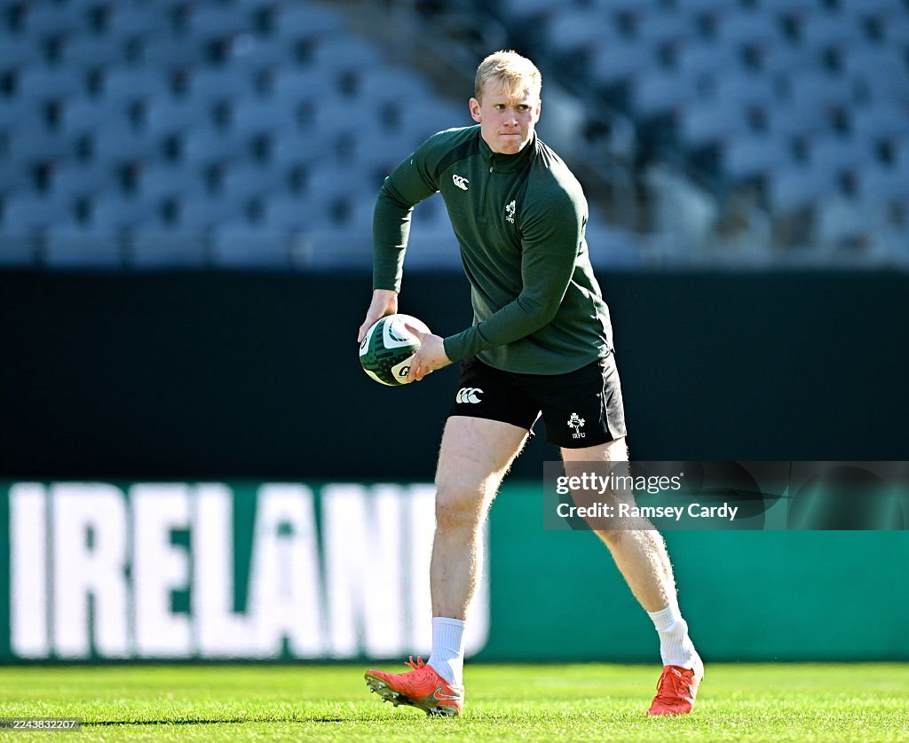 Irish Rugby Running Illinois , United States - 31 October 2025; Jamie Osborne during ...
