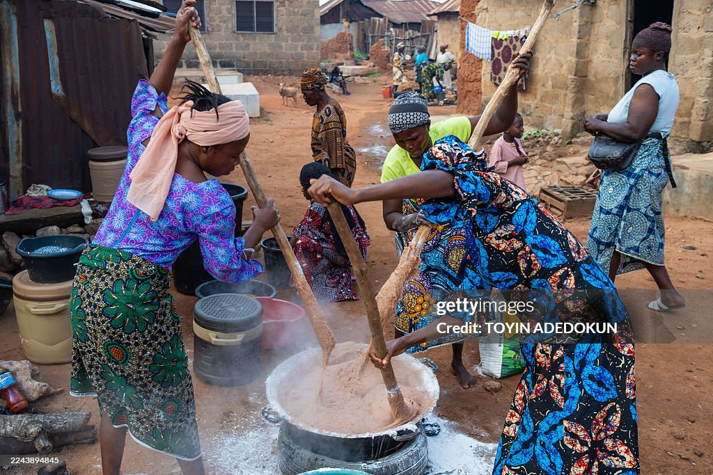 NIGERIA-CULTURE-WEDDING