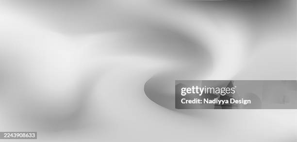 abstract background design with wave texture with white, gray and black gradient colors. - liquid chrome stock illustrations