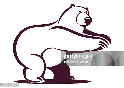 Bear stretching Bear stretching
