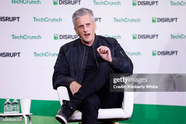 Aaron Levie, Co-Founder & CEO, Box, speaks onstage during day three of TechCrunch Disrupt 2025 at Moscone Center on October 29, 2025 in San...