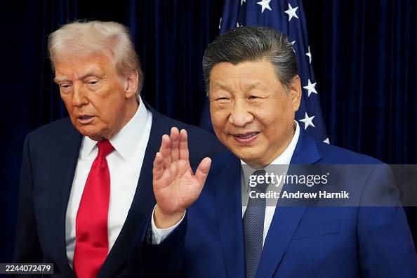 U.S. Donald Trump Meets With China's President Xi In South Korea U.S. Donald Trump Meets With China's President Xi In South Korea