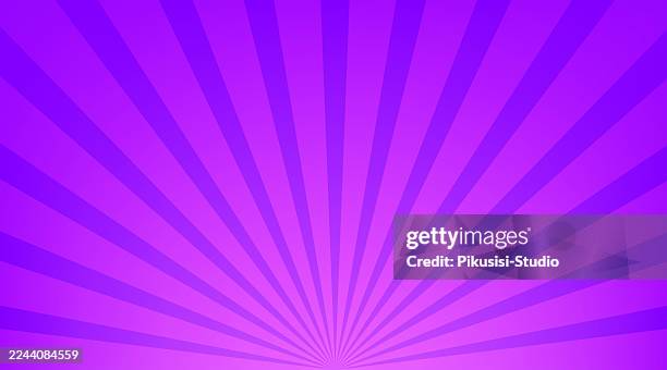 moderner lila radialer starburst gradient hintergrund - lila hintergrund stock-grafiken, -clipart, -cartoons und -symbole