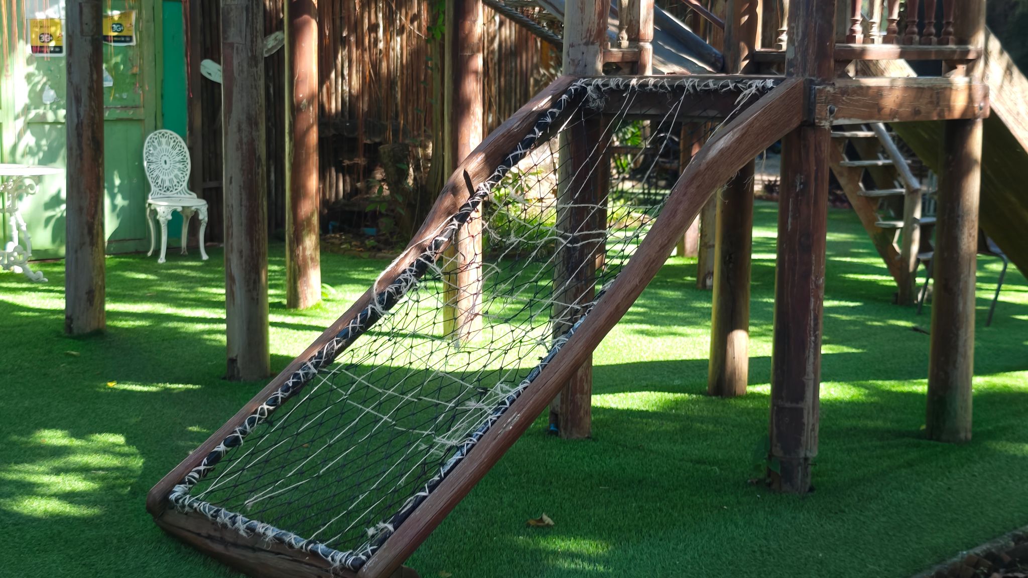 natural grass playground