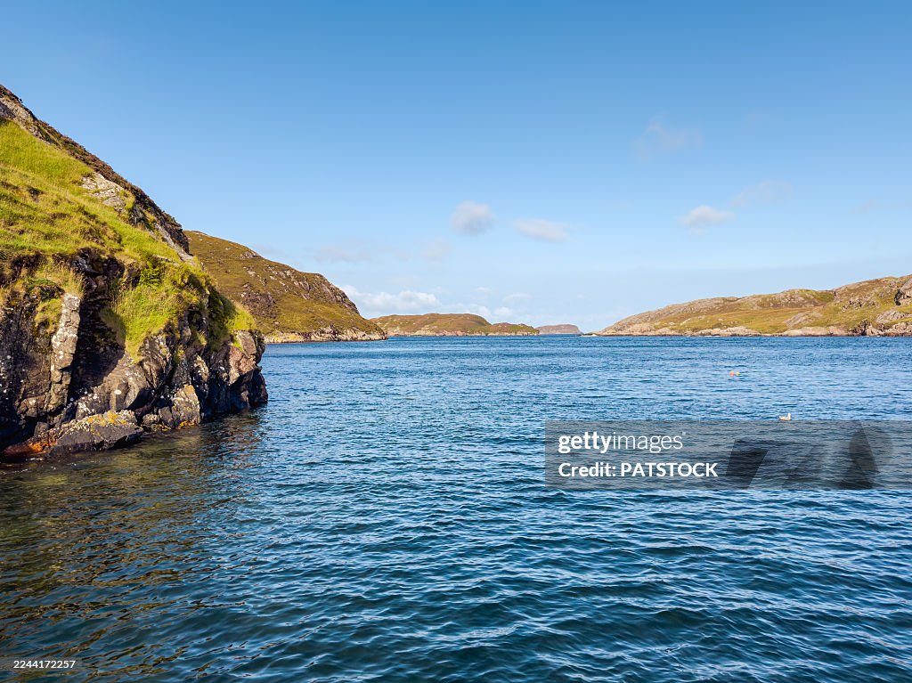Loch Clash with Rocky Shoreline