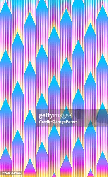 vertical arrow symbols, abstract background - fast forward stock illustrations