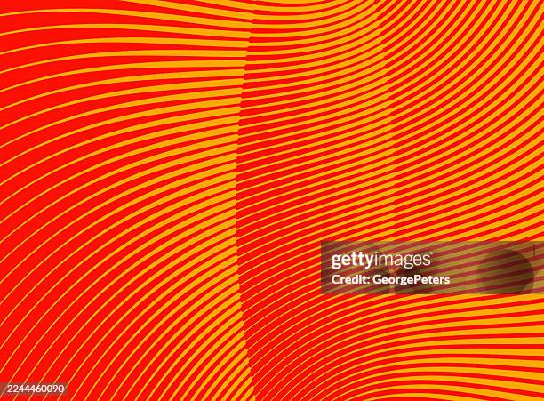 abstract background with concentric flowing stripes - quilted pattern stock illustrations