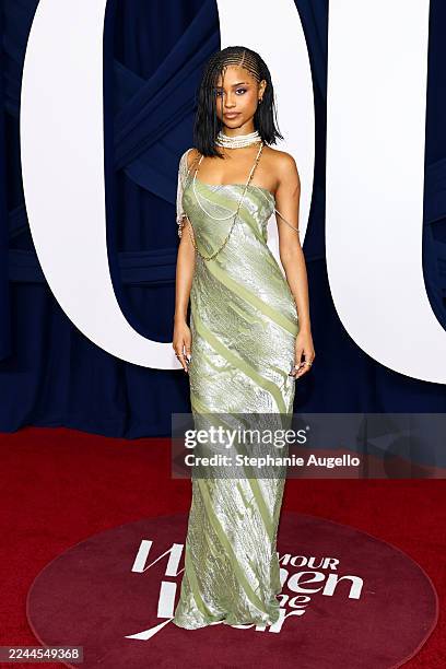 Tyla at the Glamour Women of the Year Awards 2025 held at The Plaza Hotel on November 04, 2025 in New York, New York.
