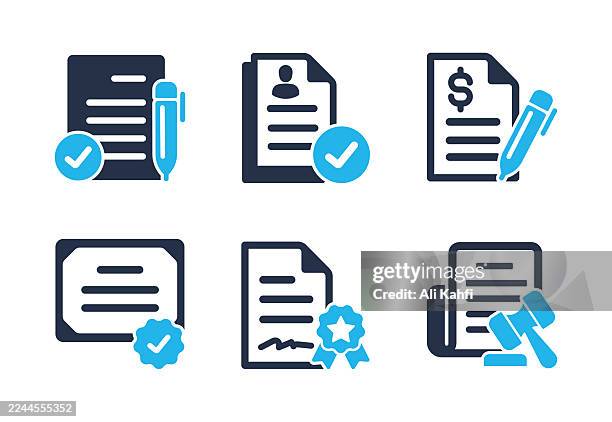 document glyph solid icons. solid icon that can be applied anywhere, simple, pixel perfect and modern style - visa application stock illustrations