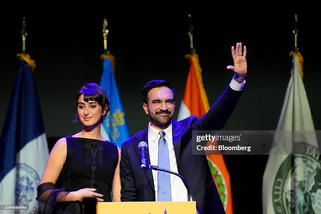 NYC Mayoral Candidate Mamdani Holds Election Night Event