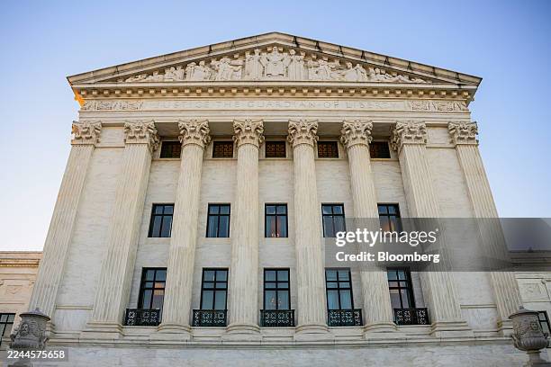 The US Supreme Court in Washington, DC, US, on Tuesday, Nov. 4, 2025. In a high-stakes legal showdown, the Supreme Court will consider arguments that...