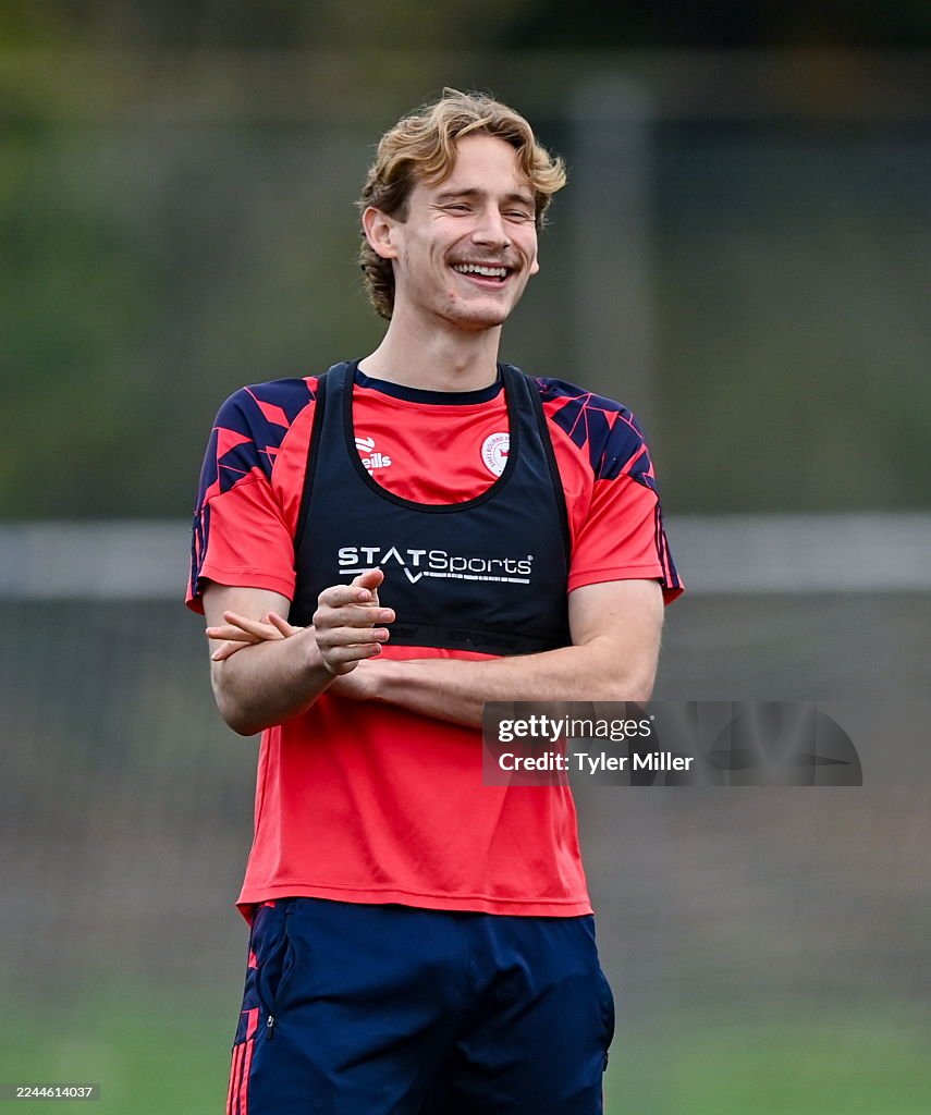 Shelbourne Training Session and Media Conference