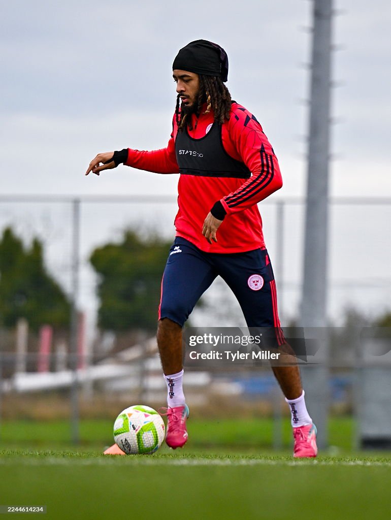 Shelbourne Training Session and Media Conference