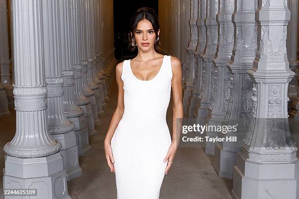 Bruna Marquezine attends the 2025 LACMA Art+Film Gala at Los Angeles County Museum of Art on November 01, 2025 in Los Angeles, California.