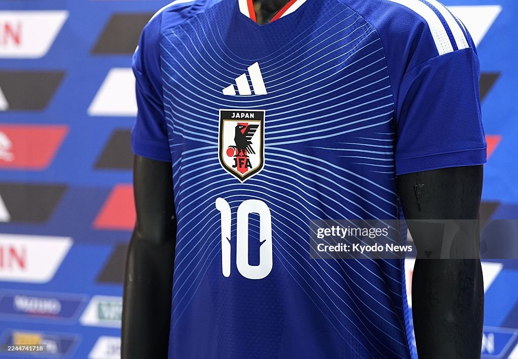Photo Shows The Japanese National Football Team s Home Jersey For photo-shows-the-japanese-national-football-team-s-home-jersey-for
