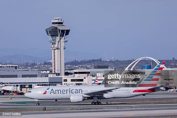 The nation's second month of a federal shutdown continues to disrupt airport operations, including at Los Angeles International Airport, in Los...