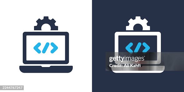 Code Development glyph solid icon. Solid icon that can be applied anywhere, simple, pixel perfect and modern style. Code Development glyph solid icon. Solid icon that can be applied anywhere, simple, pixel perfect and modern style.