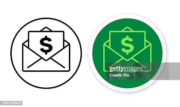 coupon discount save circle mail envelope symbol icon design element - consumer confidence stock illustrations