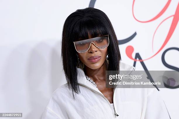 Naomi Campbell attends the 2025 CFDA Awards at The American Museum of Natural History on November 03, 2025 in New York City.