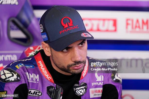 During the free practice of the Qatar Airways Grand Prix of Portugal at Autodromo do Algarve on November 7, 2025 in Lagoa, Algarve, Portugal.