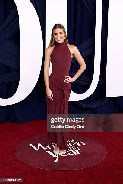 Olivia Ponton attends the 2025 Glamour Women Of The Year Awards at The Plaza Hotel on November 04, 2025 in New York City.