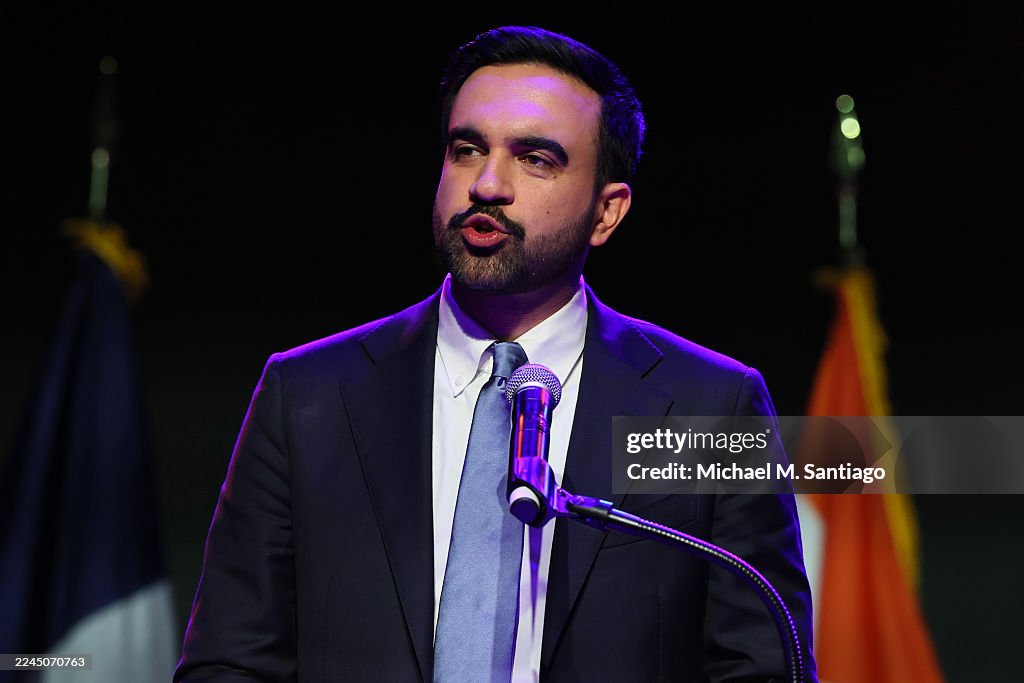 NYC Mayoral Candidate Zohran Mamdani Holds Election Night Event