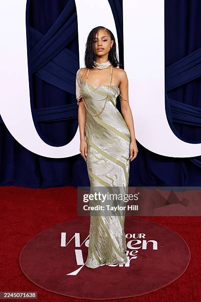 Tyla attends the 2025 Glamour Women Of The Year Awards at The Plaza Hotel on November 04, 2025 in New York City.