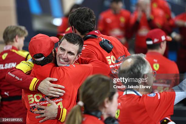 The Ferrari AF Corse Ferrari 499P Hypercar of Antonio Fuoco, Miguel Molina and Nicklas Nielsen and The FERRARI AF CORSE Ferrari 499P Hypercar of...