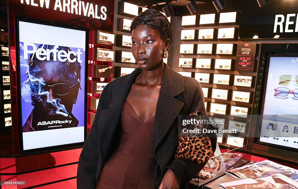 Perfect Pack Magazine Adhel Bol attends the Perfect Magazine x A$AP Rocky Zine signing on ...