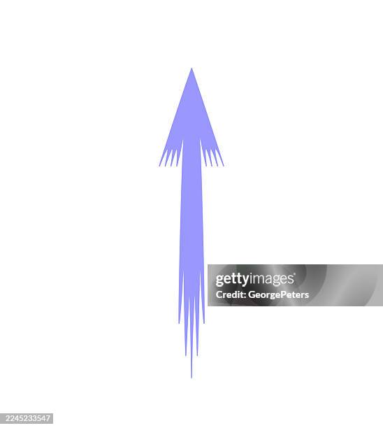 up arrow symbol with speed lines - fast forward stock illustrations