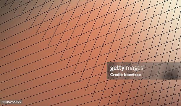 ilustraciones, imágenes clip art, dibujos animados e iconos de stock de perspectiva abstracta estructura cuadrículas diseño de patrón elemento fondo - arte minimalista