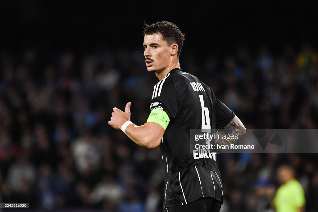 SSC Napoli v Eintracht Frankfurt - UEFA Champions League 2025/26 League Phase MD4