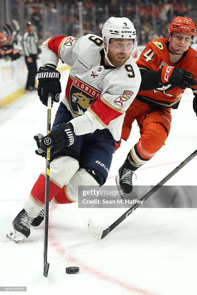 Florida Panthers v Anaheim Ducks