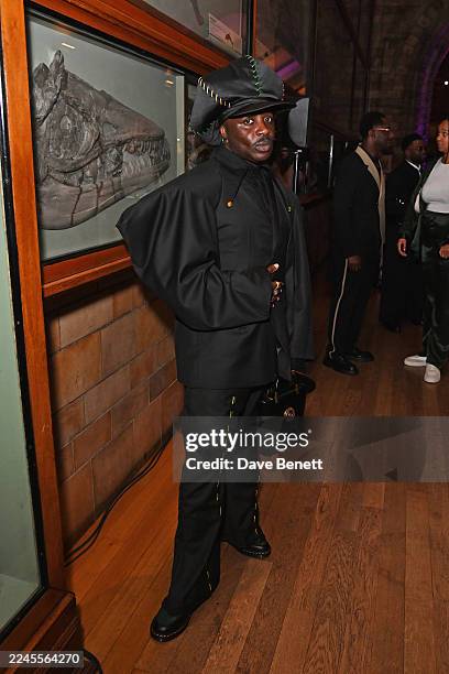 Ramario Chevoy attends the GUAP Gala 2025 at The Natural History Museum on November 7, 2025 in London, England.