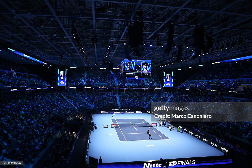 General view inside the Inalpi Arena during the Round Robin...