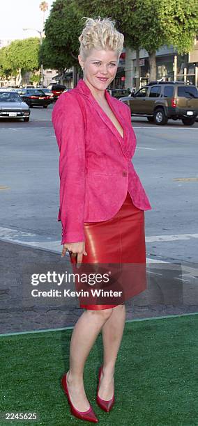 Sarah Ann Morris at the world premiere of 'The Replacements' in Los Angeles. Photo by Kevin Winter/ImageDirect