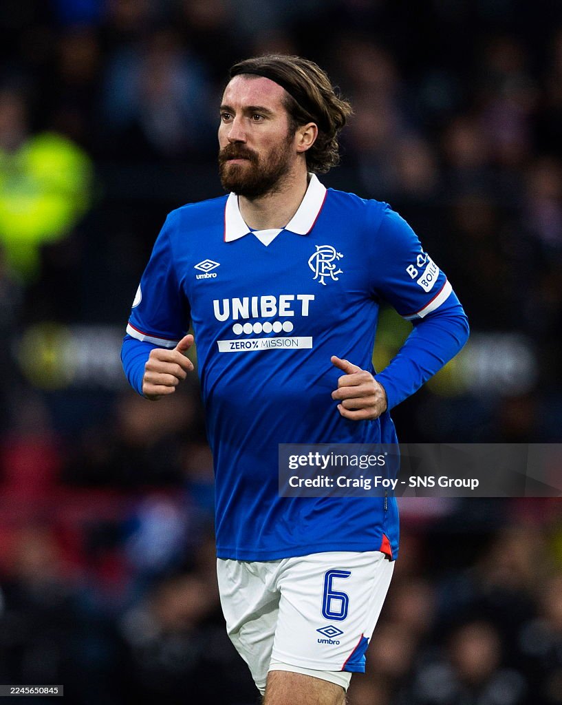 Joe Rothwell Rangers Stomach Rangers' Joe Rothwell in action during a Premier Sports Cup... News ...