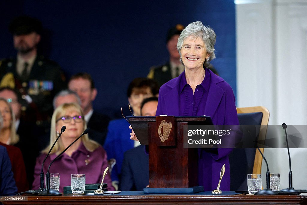 Inauguration of Ireland's New President Connolly