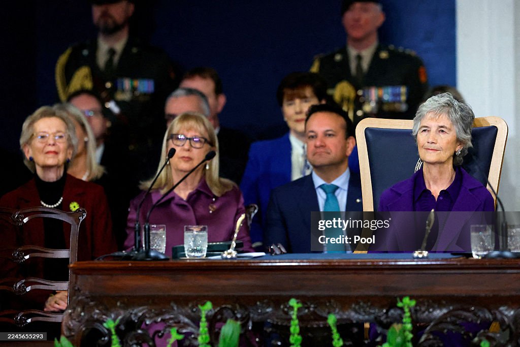 Inauguration of Ireland's New President Connolly