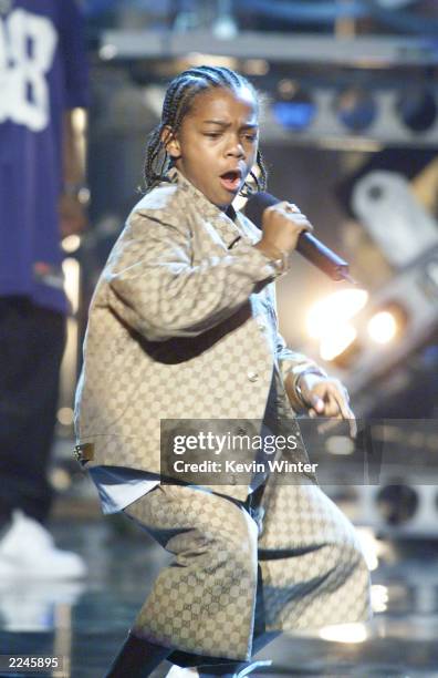 Lil Bow Wow performed at 'The Source Hip Hop Music Awards 2000' at the Pasadena Civic Auditorium in Los Angeles, Ca. 8/22/00. Kevin Winter/ImageDirect