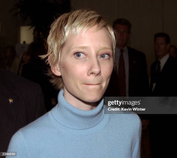 Anne Heche received a 'Lucy' for direction at Women in Film's 7th Annual Lucy Awards for Innovation in Television at the Beverly Hilton in Beverly...