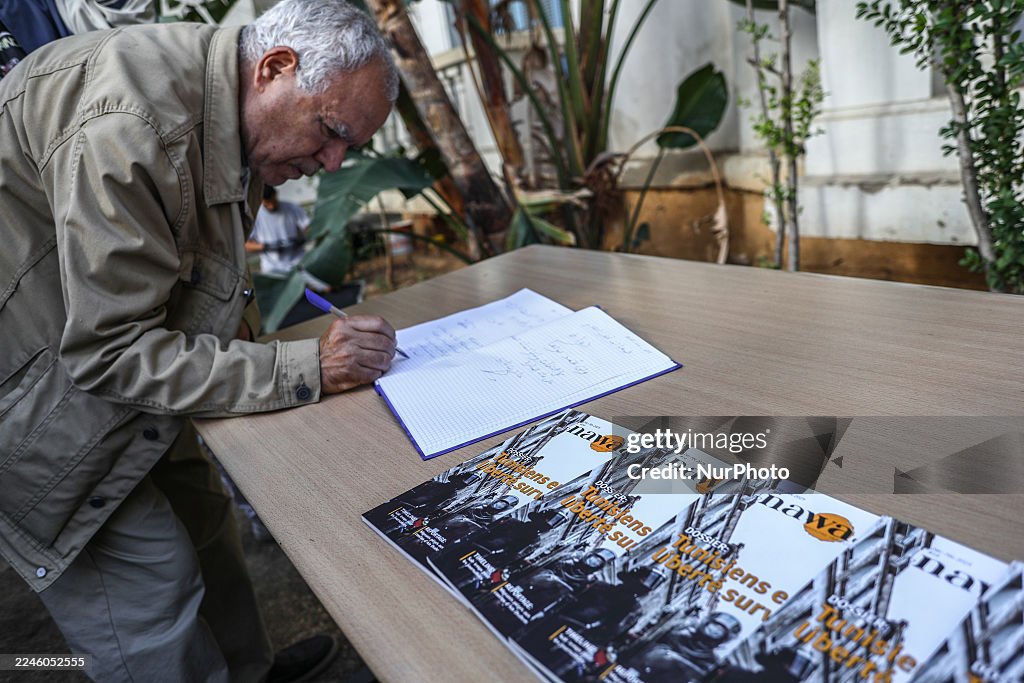 Solidarity Day In Support Of Suspended Media Outlet Nawaat In Tunis