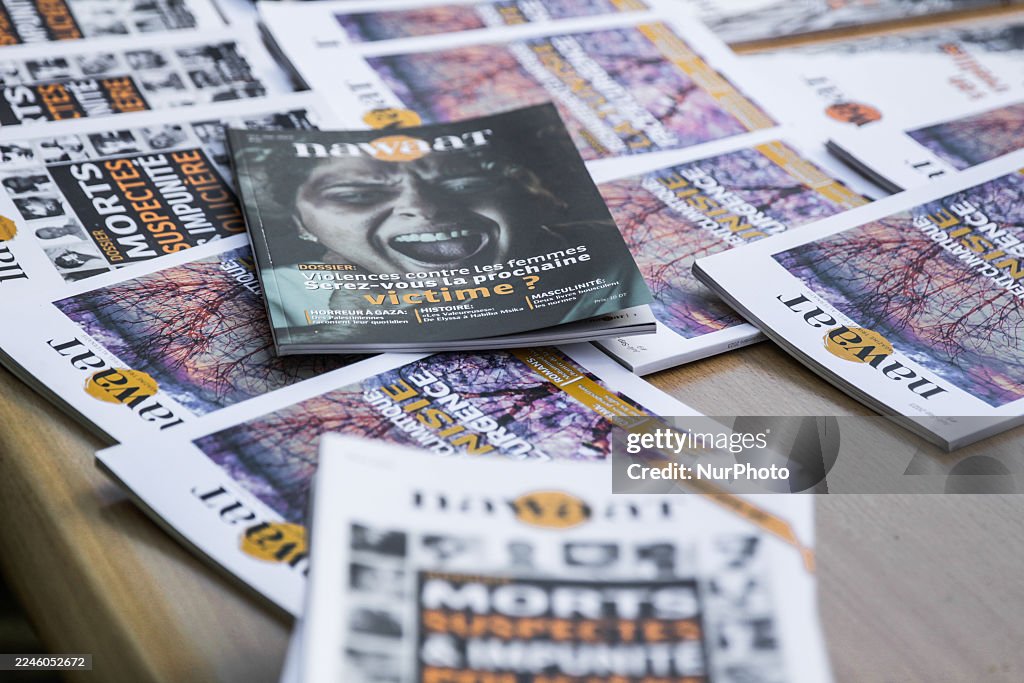 Solidarity Day In Support Of Suspended Media Outlet Nawaat In Tunis