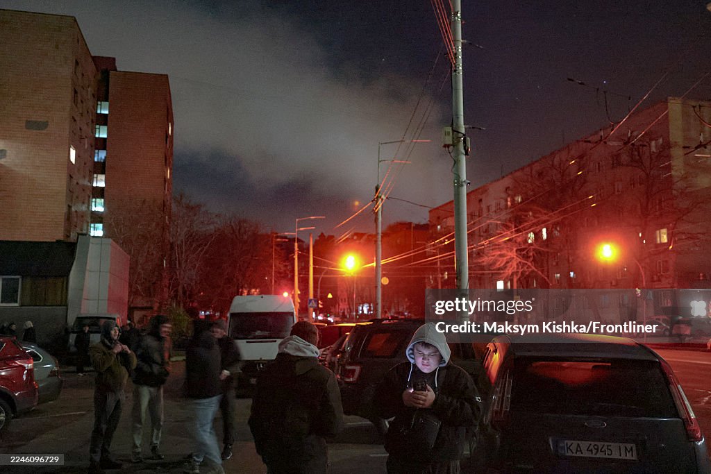 Drone Attack Hits Apartment Block In Kyiv