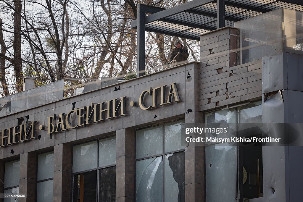 Drone Attack Hits Apartment Block In Kyiv