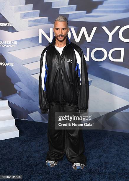 Jay Manuel attends Lionsgate's "Now You See Me: Now You Don't" New York premiere at The Lighthouse at Chelsea Piers on November 10, 2025 in New York...