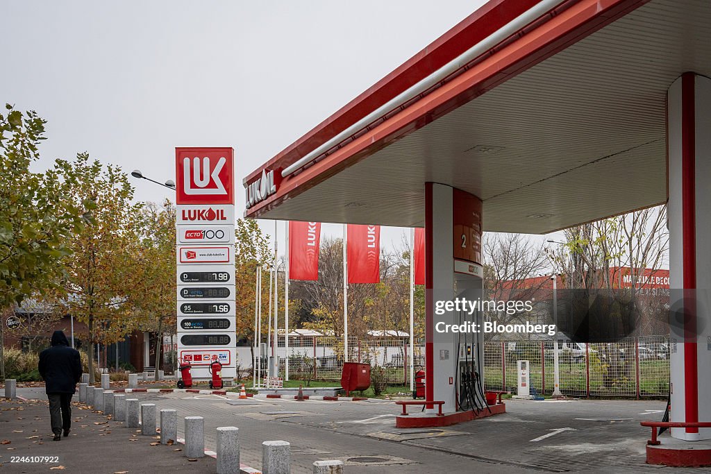 Lukioil PJSC Gas Stations Ahead of US Sanctions